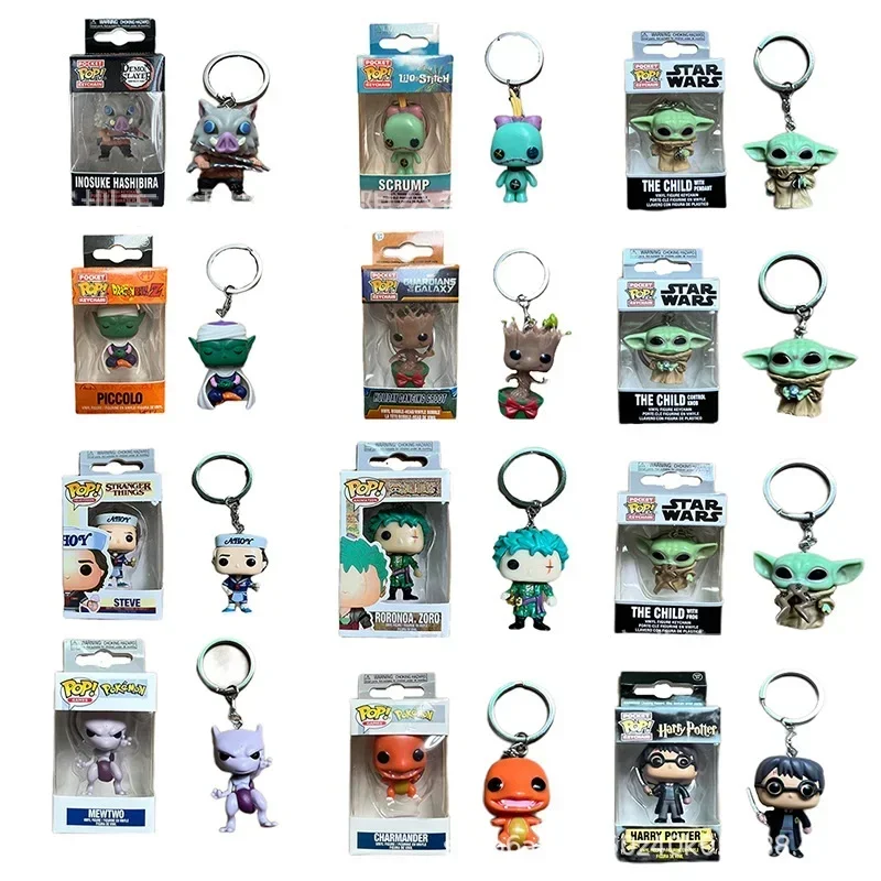 thumbnail image 2 of Funko POP Llavero Juguete TIFFANY Star Wars One Piece NAMI Luffy Zoro Ace Law Dragon Ball NARUTO SASUKE Strangers Steve Juguetes, 2 of 5