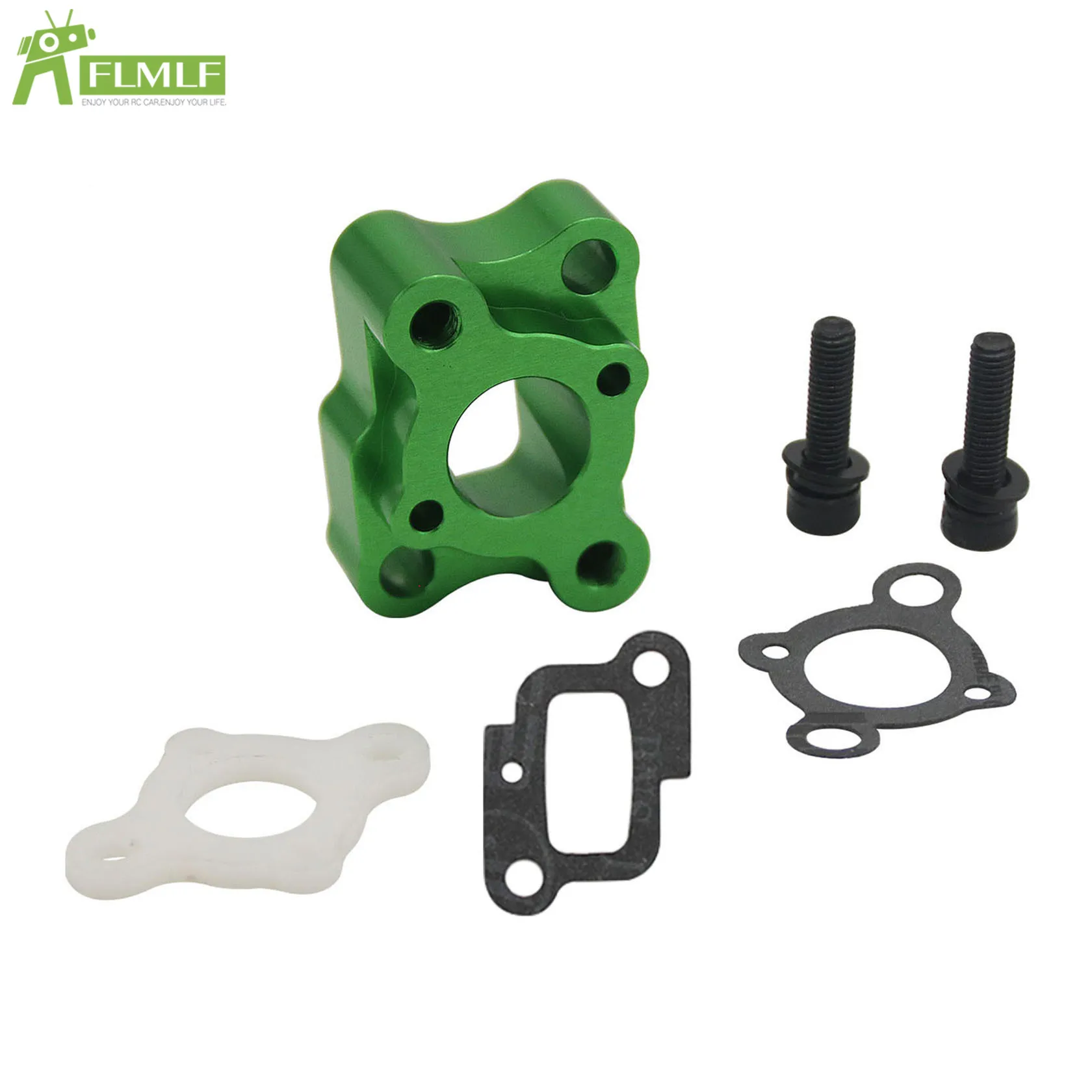 23CC ~ 71CC Motor Ansaugkrümmer Kit Passend für 1/5 HPI ROFUN BAHA ROVAN KM BAJA Losi 5ive T FG GoPed RedCat Rc Auto Spielzeug Teile