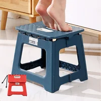 2024 New Adult Children Portable Folding Stool Thickened Plastic Saddle Chair For Outdoor Camping And Fishing 1