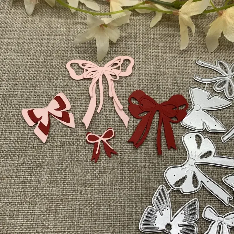 Neue Bow-Serie Metall-Stanzformen für DIY-Scrapbooking, dekorative Prägung, Handarbeit, Stanzschablone, Form