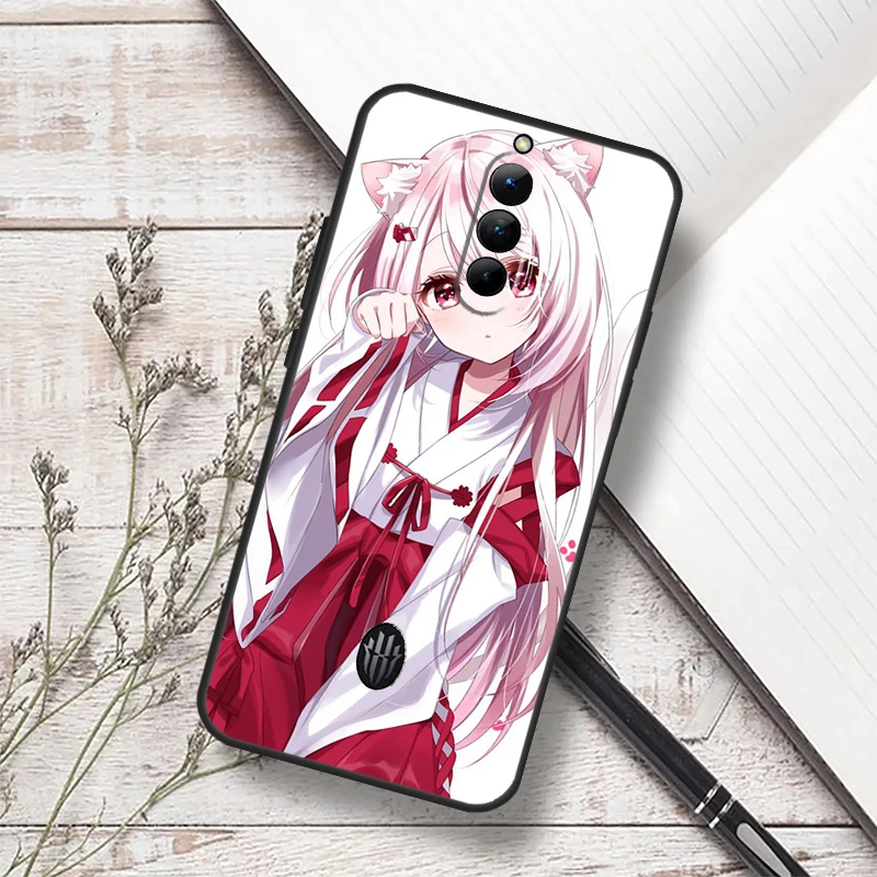 Chibi Cat Girl Anime Phone Case - Stylish Protective Cover