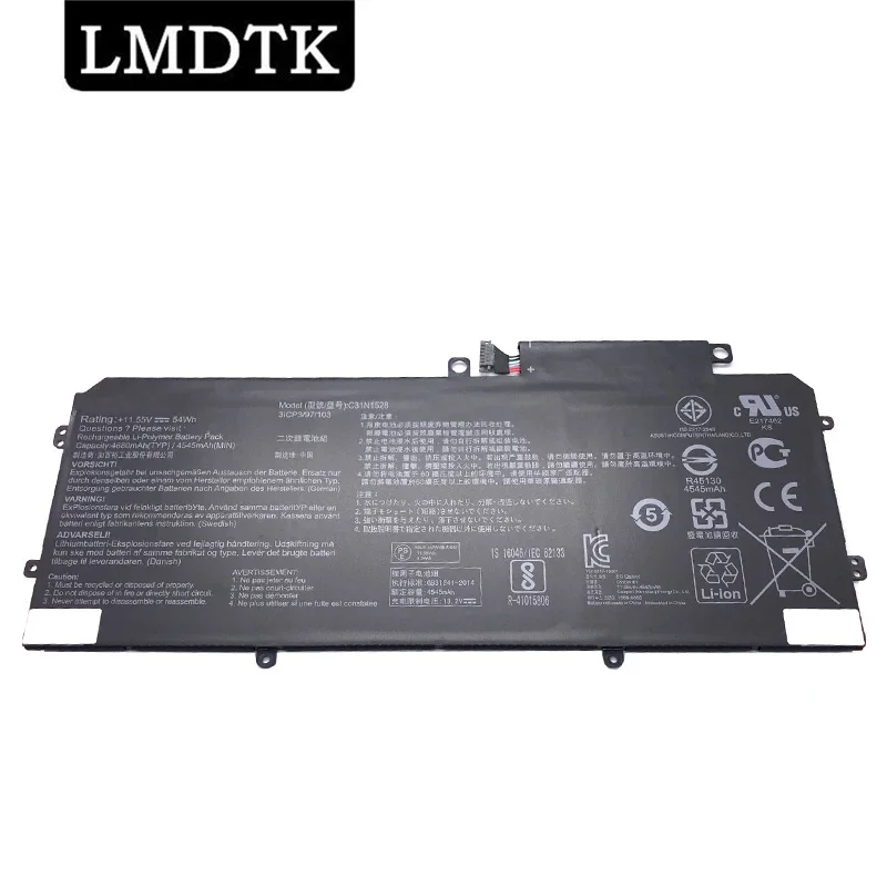 

LMDTK New C31N1528 Laptop Battery For Asus UX360 UX360C UX360CA Series 3ICP3/96/103 0B200-02080100 11.55V 54WH