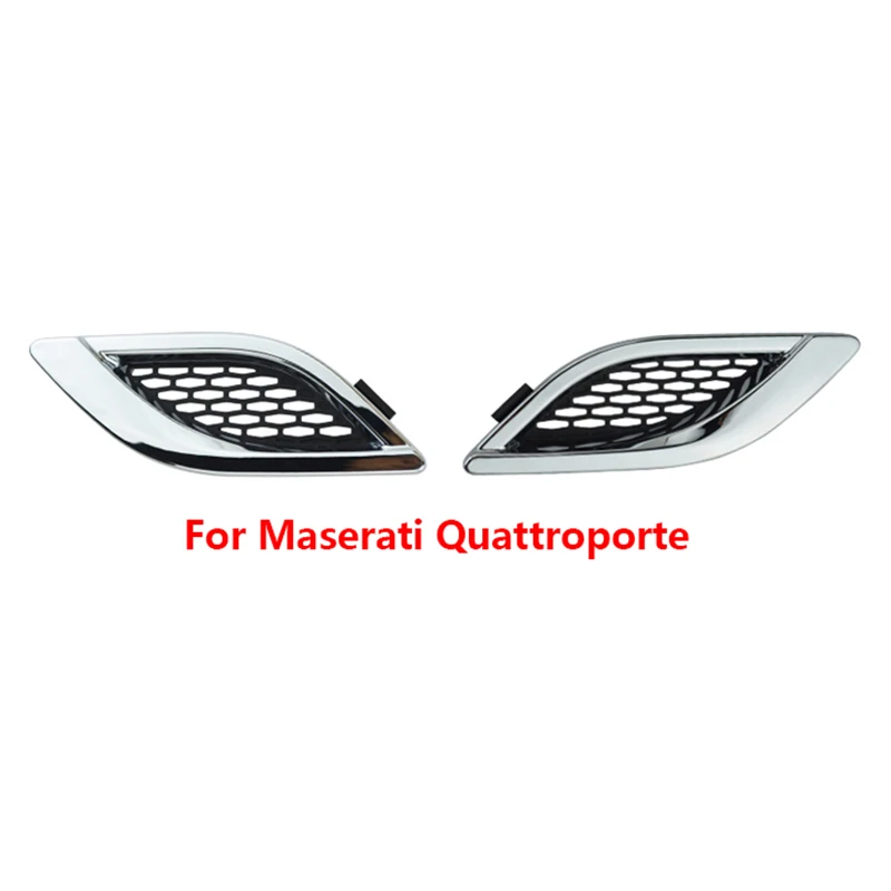 Car Grill Mesh car grill mesh grille braces 1Pcs For Maserati Ghibli Levante Quattroporte GT Car Front Side Grille