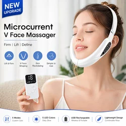 V - Line Face Slimming & Lifting Beauty Massager with Skin Rejuvenation (White Upgrade)