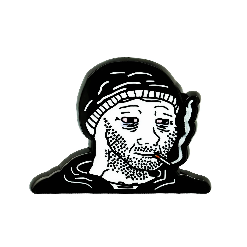 Sad Wojak Mask Brooch: The Unexpected Symbol That Changed How I Express My  Mood Online and