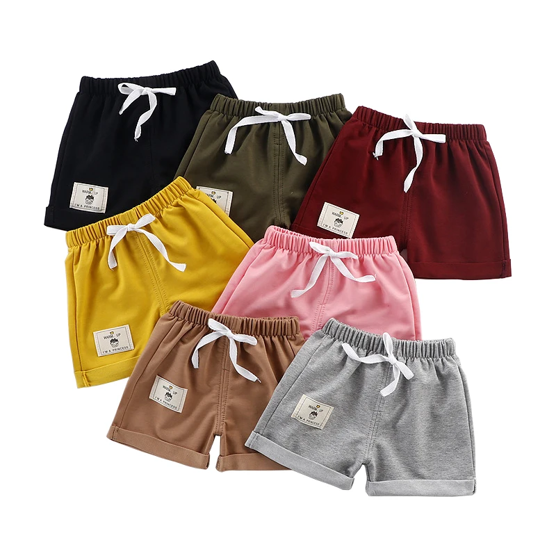 Boys Shorts 12M to 5T Newborn Baby Shorts for Boy Casual Solid Baby Kids Shorts Pants Boys Summer Thin Boy Clothes