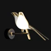 Remote Modern Magpie Bird LED Wall Lamp Parlor Bar Bedside Hanging Pendant Light Fixture Rotatable Bedroom Foyer Sconce 6