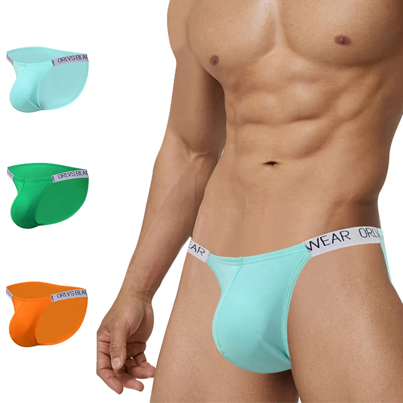 2023 New Sexy Summer Comfortable Soft Modal Briefs For Men Male Breathable Underwear Summer Modal Brief [fila]modal brief pick 1
