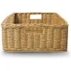 Under The Bed/Basic Wicker Storage Basket, Extra Large, 25 in L x 19.5 in W x 8 in H, Sandstone 3