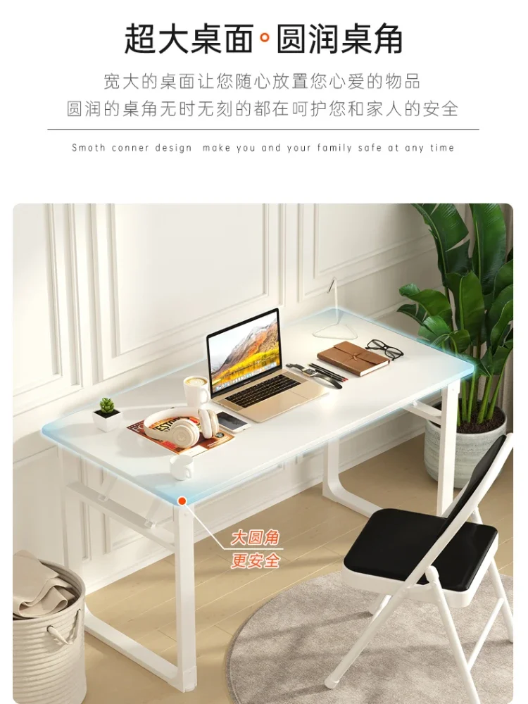 Description Picture 6 of itemSH AOLIVIYA Foldable Computer Desk Desktop Home Simple Bedroom Desk Desk Simple Student Writing Desk Small Apartment Nail Table