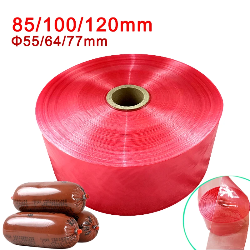 3/10M Plastics Casings for Sausage 85mm/100mm/120mm Banana egg Hamburger Sausage carcasas Skin Sausage Shell Gut Kitchen Tools 3/10M Plastics Casings for Sausage 85mm/100mm/120mm Banana egg Hamburger Sausage carcasas Skin Sausage Shell Gut Kitchen Tools