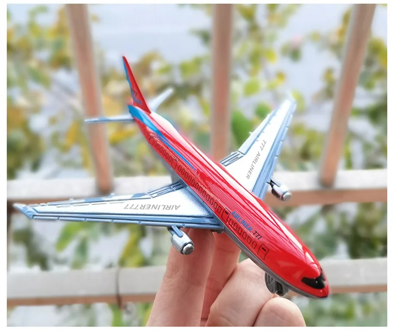 2 Teile/satz Zurückziehen Flugzeug Baby Gleiten Verkehrsflugzeug Spielzeug Mini Legierung Flugzeug Für Kinder Flugzeug Modell kinder Spielzeug Outdoor spielzeug Spiele – Detail 8
