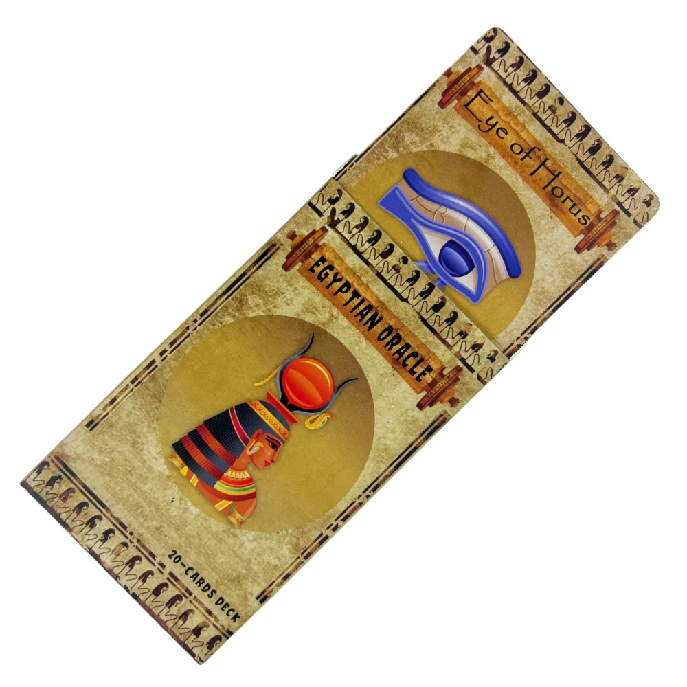 이집트 오라클 카드 20 오라클 영어 비전 점술 타로 에디션 덱 보드 게임 카드..
