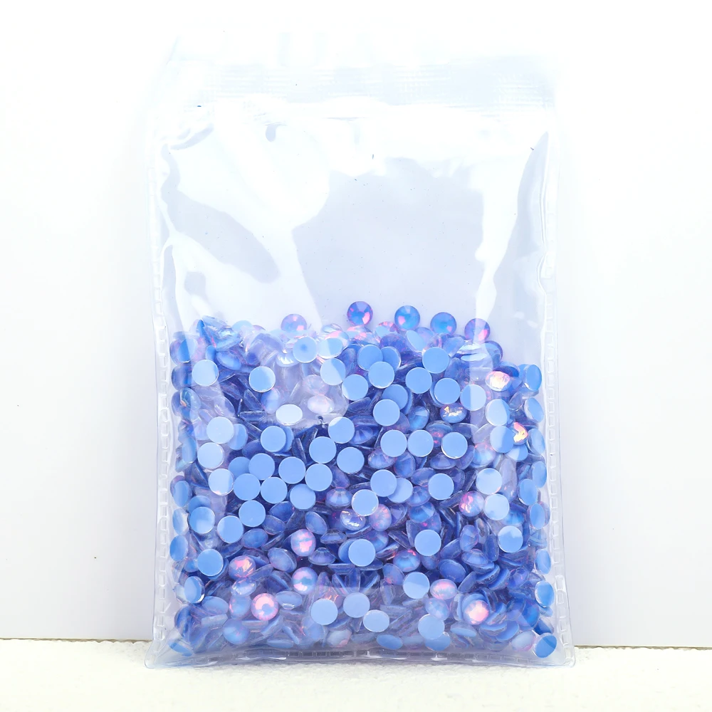 VC Mokka Opal Strass Glas Kristall Flatback Diamant Strass Steine Glitzer für Nail Art DIY Zubehör Handwerk Dekoration – Detail 5
