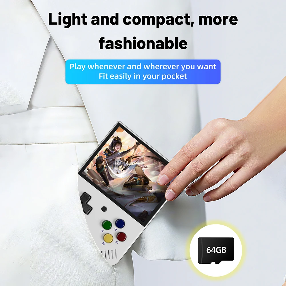 Game Memory Card Professional 64G/128G Storage Game Cards Handheld Game Console Accessories for 3.5-inch Miyoo Mini Plus V3