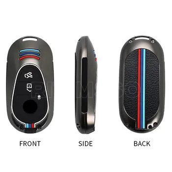 Nuova custodia per chiave a distanza per auto Shell Fob per Mercedes Benz W223 W206 C S Class S400 S400L S450 S450L S500 S500L 2021 accessori - Nuova custodia per chiave a distanza per auto Shell Fob per Mercedes Benz W223 W206