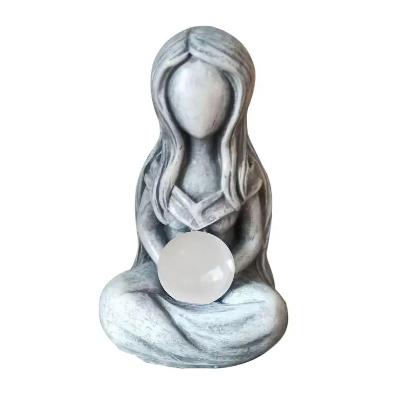 Mini Mother Earth Dea Statua Resina Gaia Statue Figurine Gaia Statue Figurine Mitiche Nemesis Mother Gift Figurine