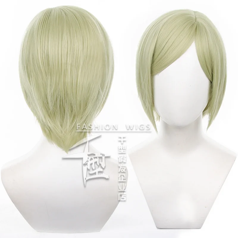 

Anime Jujutsu Kaisen Nanami Kento Cosplay Wig 30cm Short Hair Heat Resistant Synthetic Halloween Party Accessories Props