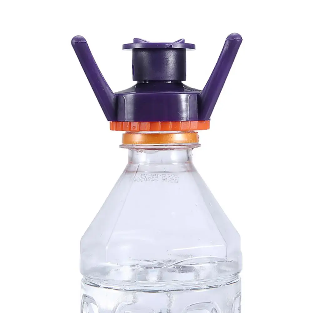 6/3PCS Inverted Bottle 3 Sizes Leak-proof Kitchen Seasoning Bottle Bathroom Shower Gel Shampoo Upside Down Stand Cover