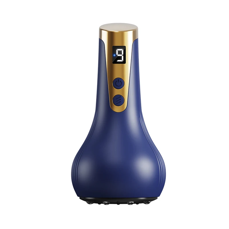 Electric Hot Stone Massager with Moxibustion and Guasha