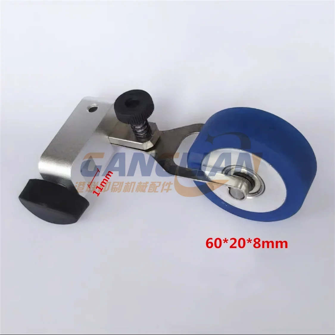 1 Pair Rubber Wheel Brush Wheel For Laminating Machine Gilding Press Hot stamping Die Cutting Printing