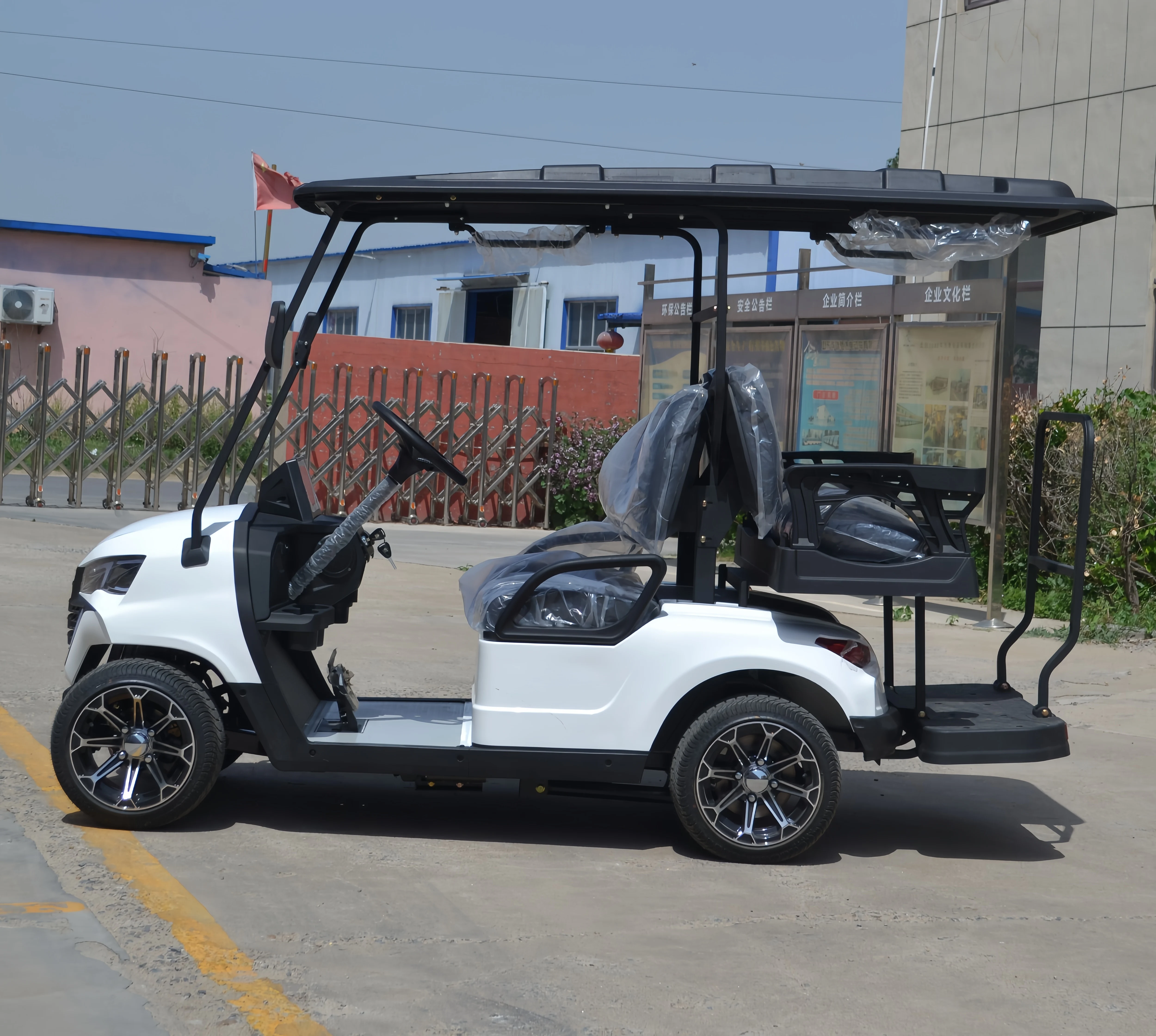 4 wheel electric golf cart 4 seater lifted golf cart utility club car