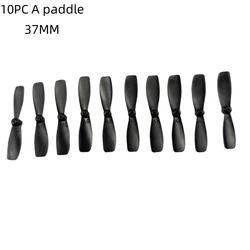Compact Quadcopter Toy with Extra Propellers and Spare Blades (10pc A paddle 37mm)