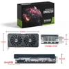 SOYO AMD Radeon RX5700XT 8GB Gaming Graphics Card GDDR6 Memory 256Bit PCIEx16 4.0 for Desktop Computer Video Cards RX 5700XT 2