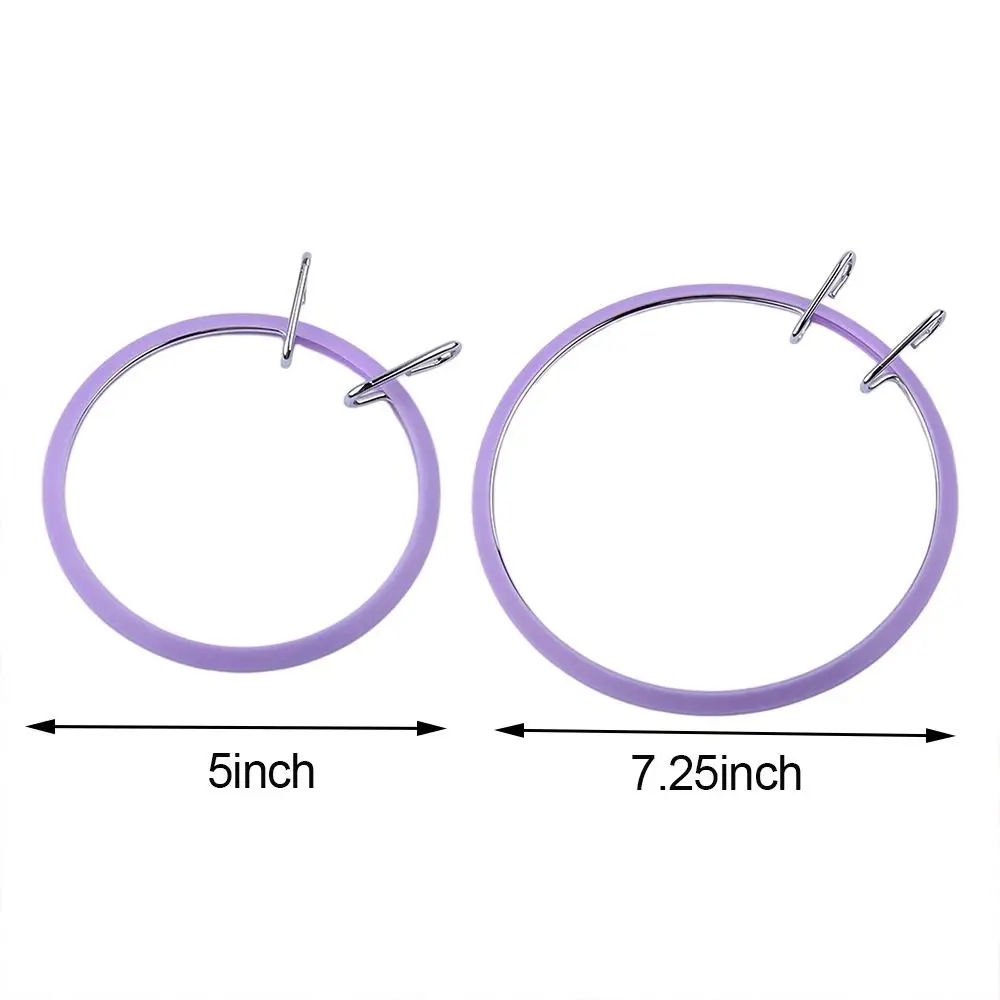 Cross Stitch Tools Bamboo Sewing Tools Round Loop Cross Stitch Frame Embroidery Hoop Darning Hoops Stitching Hoop