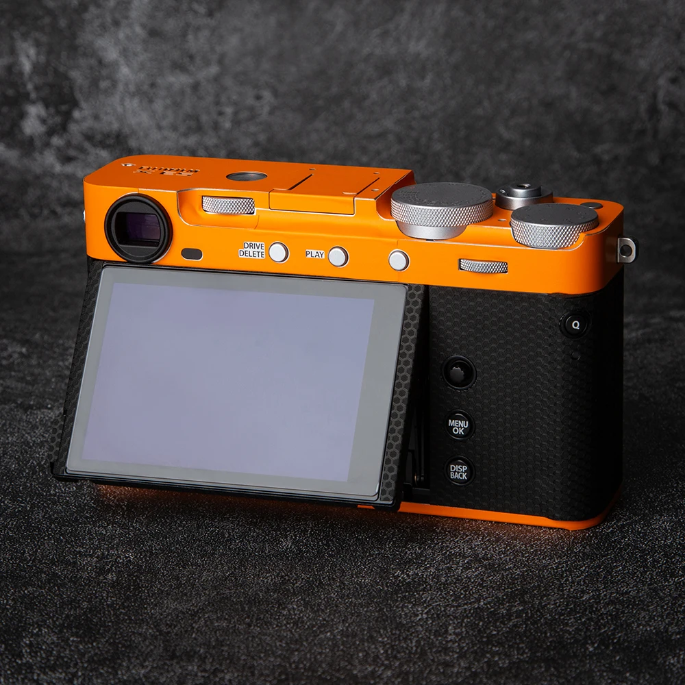 후지필름 X-E5 X-E4 카메라용 XE-5 보호 필름 데칼 스킨 스티커 후지 XE5 XE4 카메라 스티커 X E5 랩 커버