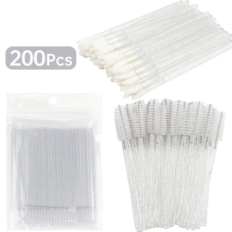 Eyelash Extension Special Eyelash Removal Brush Micro Brush Lipline Cotton 200pcs