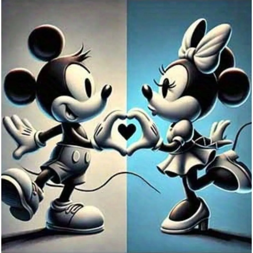 Mickey et Minnie Cœur : Amour Éternel Disney | Décoration