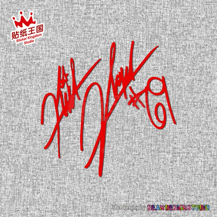 NICKY HAYDEN 69 Type-C MotoGP 150mm Vinyl Aufkleber