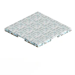 Magnetic Base Plate Set for Creative Building Blocks - Ideal DIY Toy Gift for Children (Snow)