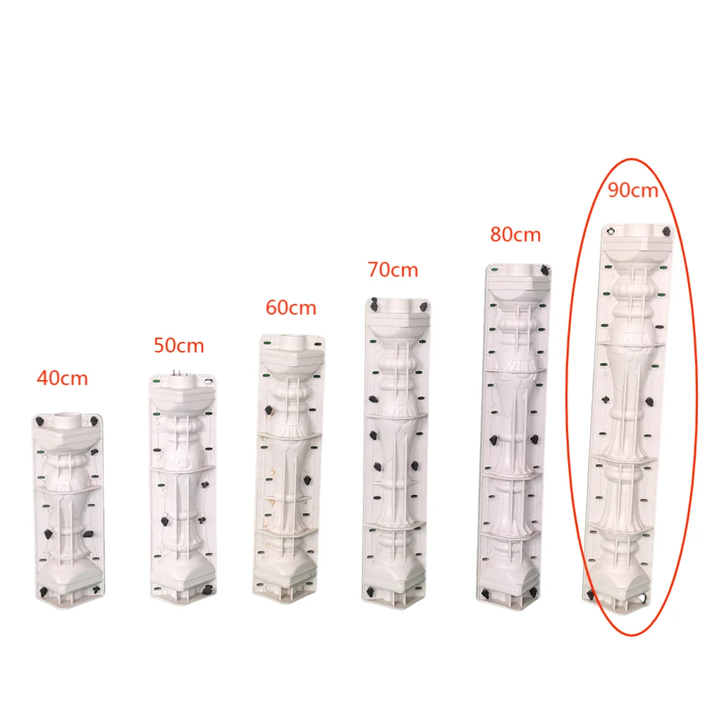 ABS Precast Concrete Plastic Baluster Molds for Garden or House