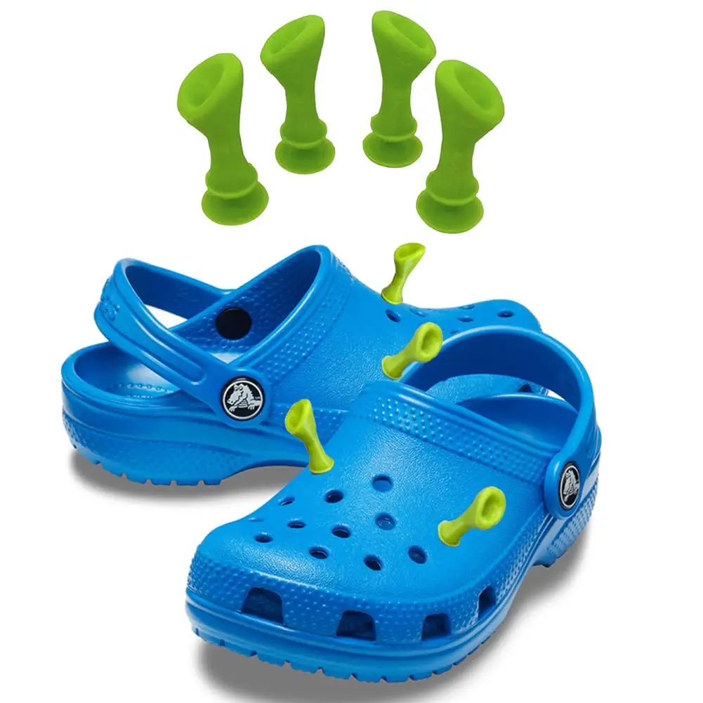 for Shrek Ears Croc Charms, 4pcs for Shrek Crocs Jibbitz Anime Croc Pins  Shoe Decoration Accessories Party Gifts for Women Men Kids Boys Girls  [Green] : : Clothing, Shoes & Accessories