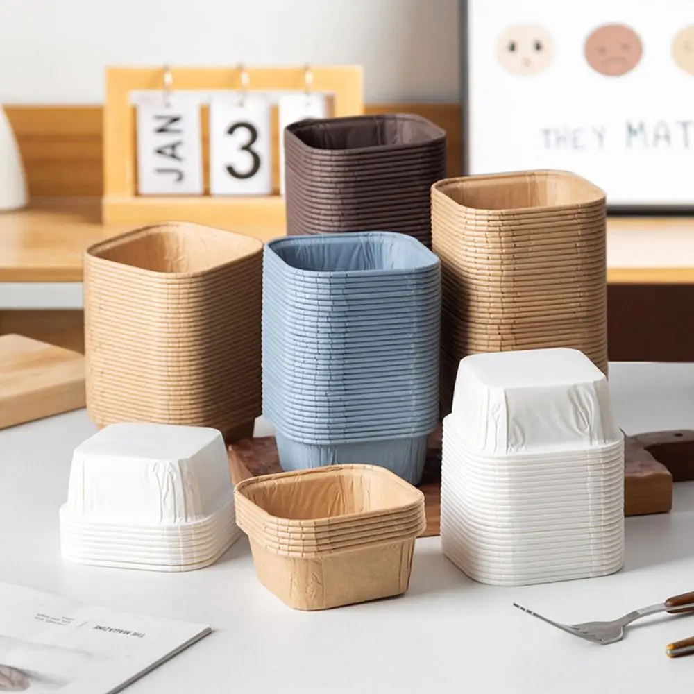 Stop Wasting Money on Aluminum Liners – These 90-Day Biodegradable Square Cupcake Liner... - SKU FBS10185 - UGI Packaging