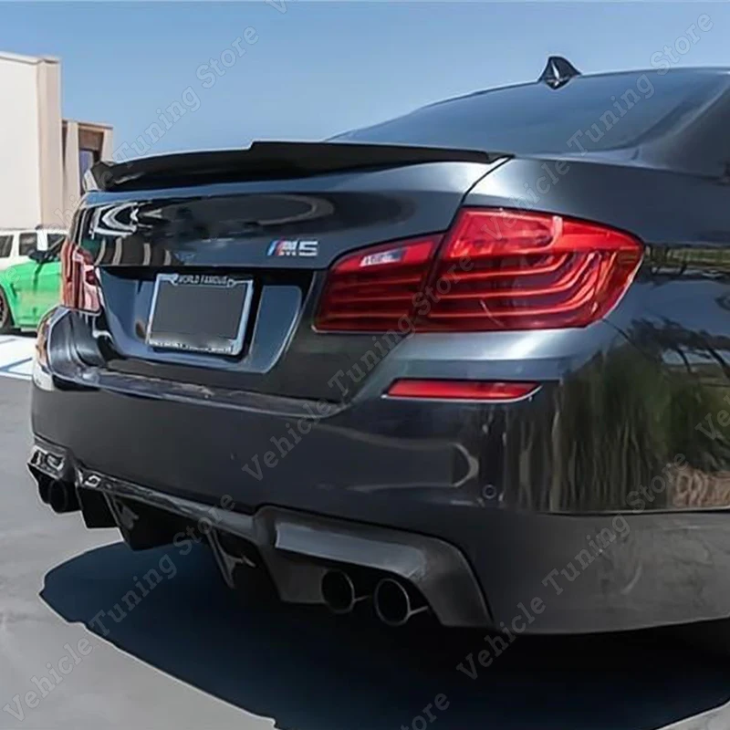 BMW F10 5シリーズ用 ACS Style トランクスポイラー リアアンダースポイラーキット スタンダードED BMW 5シリーズ F10