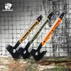 HX OUTDOORS Tactical Survival Axe ,Multi Tool Emergency Gear Tourist AX Tactical Axe Portable Tomahawk Wild Camping Hatchet Tool 5