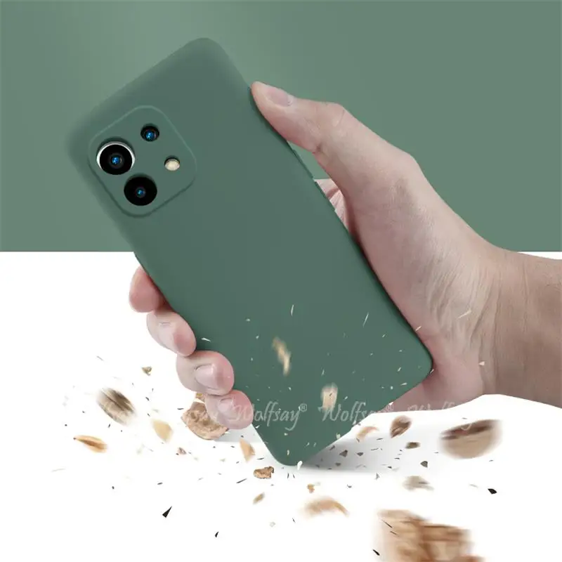Liquid Silicone Plain Rubber Protector Case