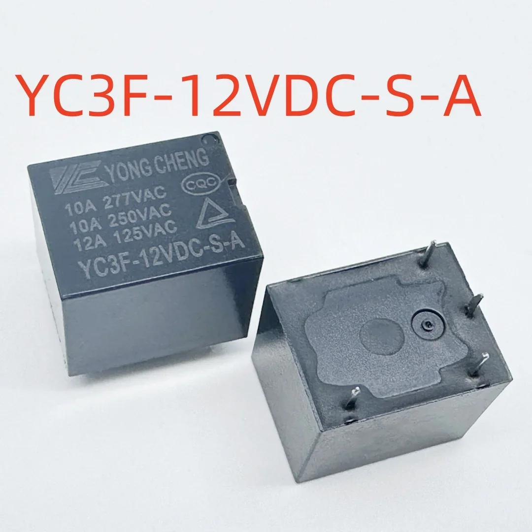 YC3F-12VDC-1A YC3F-5VDC-1A YC3F-12VDC-S-A (T73A-12V/5V-10A) Relay 4pins