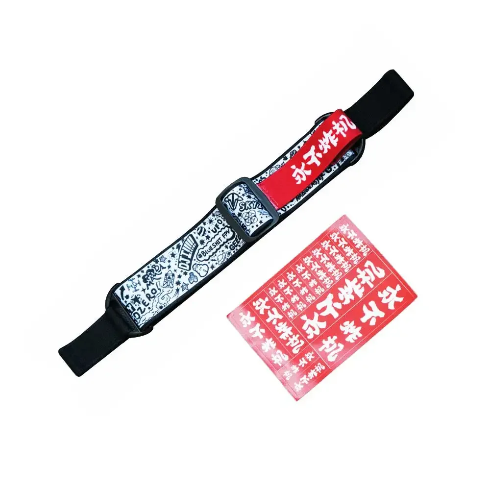 Fpv Goggles Strap Regolabile Head Strap Fascia Per Capelli Graffiti Battery Storage Per Fatshark Skyzone