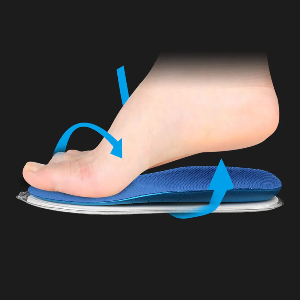 충격 흡수 인솔 TPU+나일론 완충 풀 풋 패드 걷기 달리기 훈련용 44-45