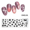 Cartoon Animals Nail Art Stamping Plates Rose Cats Butterfly Dandelion Image Printing Stencils Nail Stamp Templates Nail Tool 3