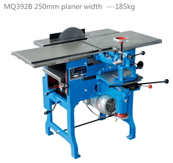 Elektrische Combinatie Functionele Bench Thicknesser Stump Houten Tafel Oppervlak Werken Schaafmachine Multi Houtbewerking 2