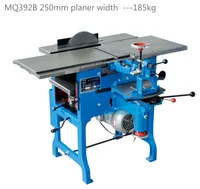 Elektrische Combinatie Functionele Bench Thicknesser Stump Houten Tafel Oppervlak Werken Schaafmachine Multi Houtbewerking 2