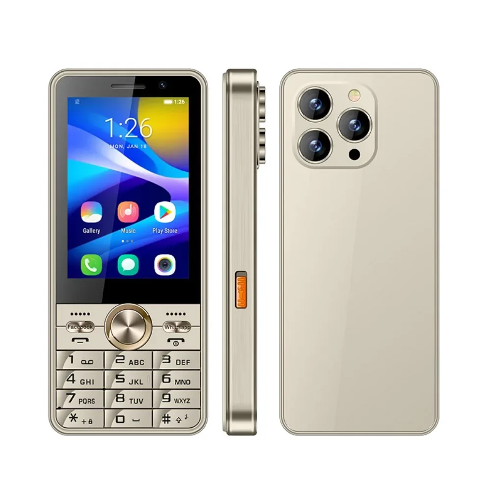 UNIWA HOPE XS17 4G Телефон с сенсорным экраном и клавиатурой 3,5 дюйма ...