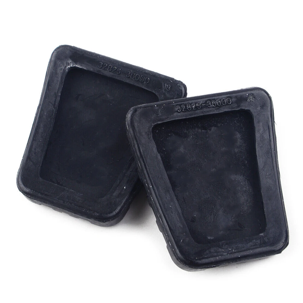 2pcs Car Clutch Brake Pedals Accelerator Pedal Rubber Pad Cover 32825-36000 For Kia Rio Sorento