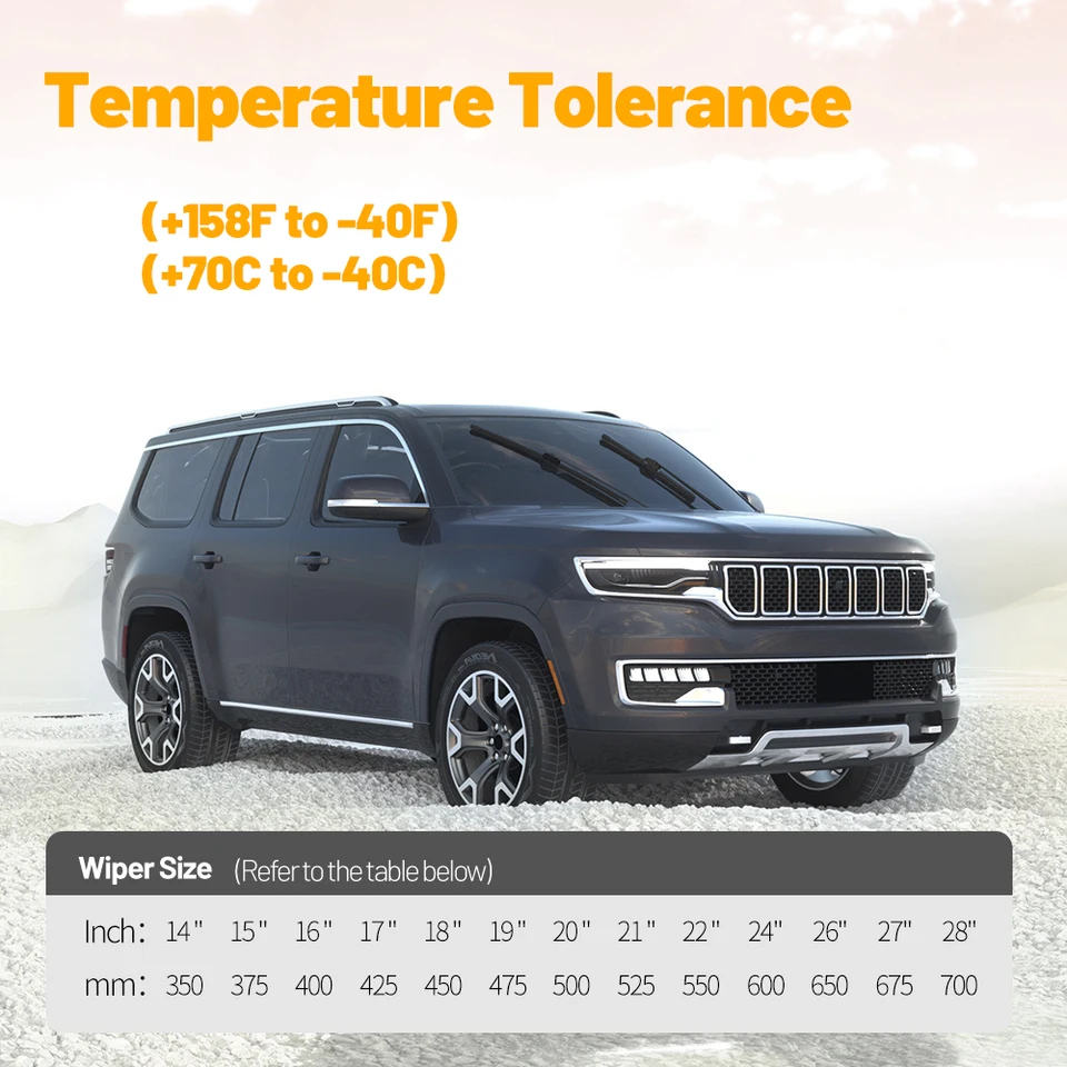 Balais D'essuie-glace Avant Pour Renault Dacia Duster 2 2017-2023 2018 2019 2020 2021 2022, Fenêtre De Pare-brise 24 "+ 18