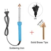 80W Plastic Welder Garage Tools Professional Car Bumper Repairing Hot Stapler PVC Soldering Iron Welding Machine 110V/220V 4